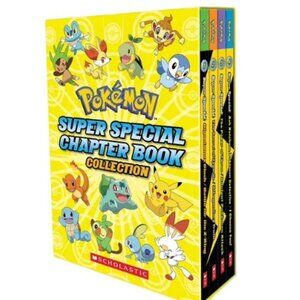 Pokemon Super Special Chapter Book Collection 4 Book Box Set Scholastic